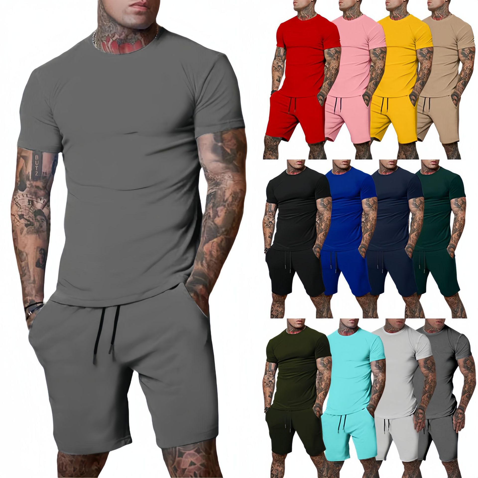 Conjunto de Roupas de Verão Fa - Men'S Fashion Formal avaliação e preço