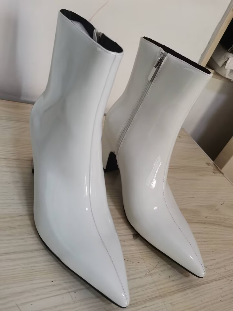 Novas Botas Brancas da Moda pa - Mens Fashion Dress Shoes avaliação e preço