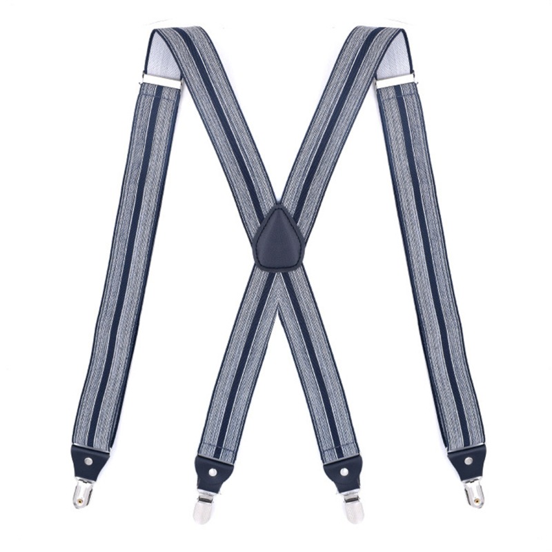 4 clipes 2.5/3.5cm de largura  - Suspenders Clip Men avaliação e preço