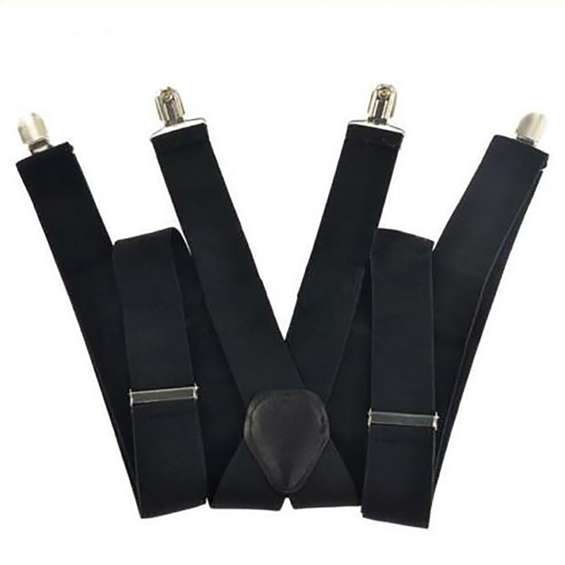 4 clipes 2.5/3.5cm de largura  - Suspenders Clip Men avaliação e preço