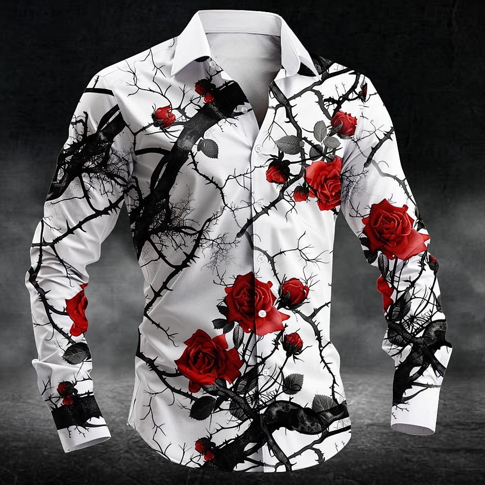 Camisa Masculina de Manga Long - Men Fashion Upper avaliação e preço