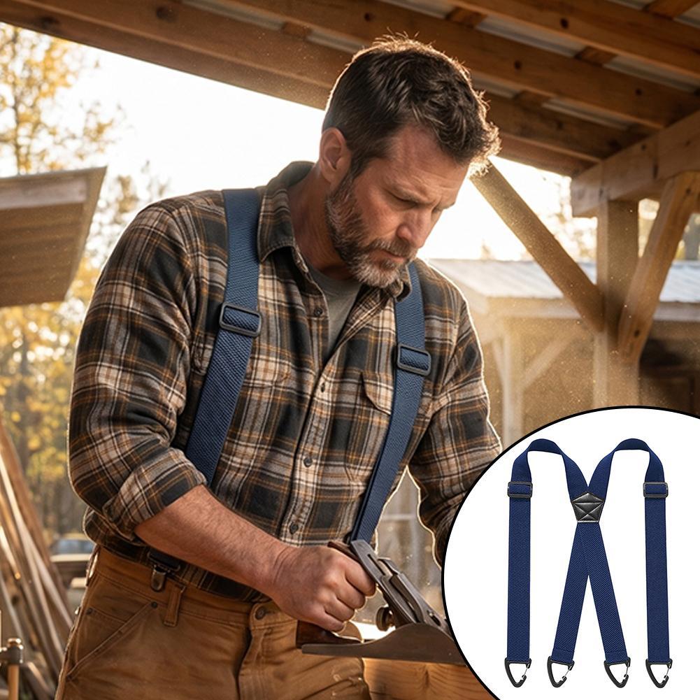 Suspensórios para calças, desi - Suspenders Clip Men avaliação e preço