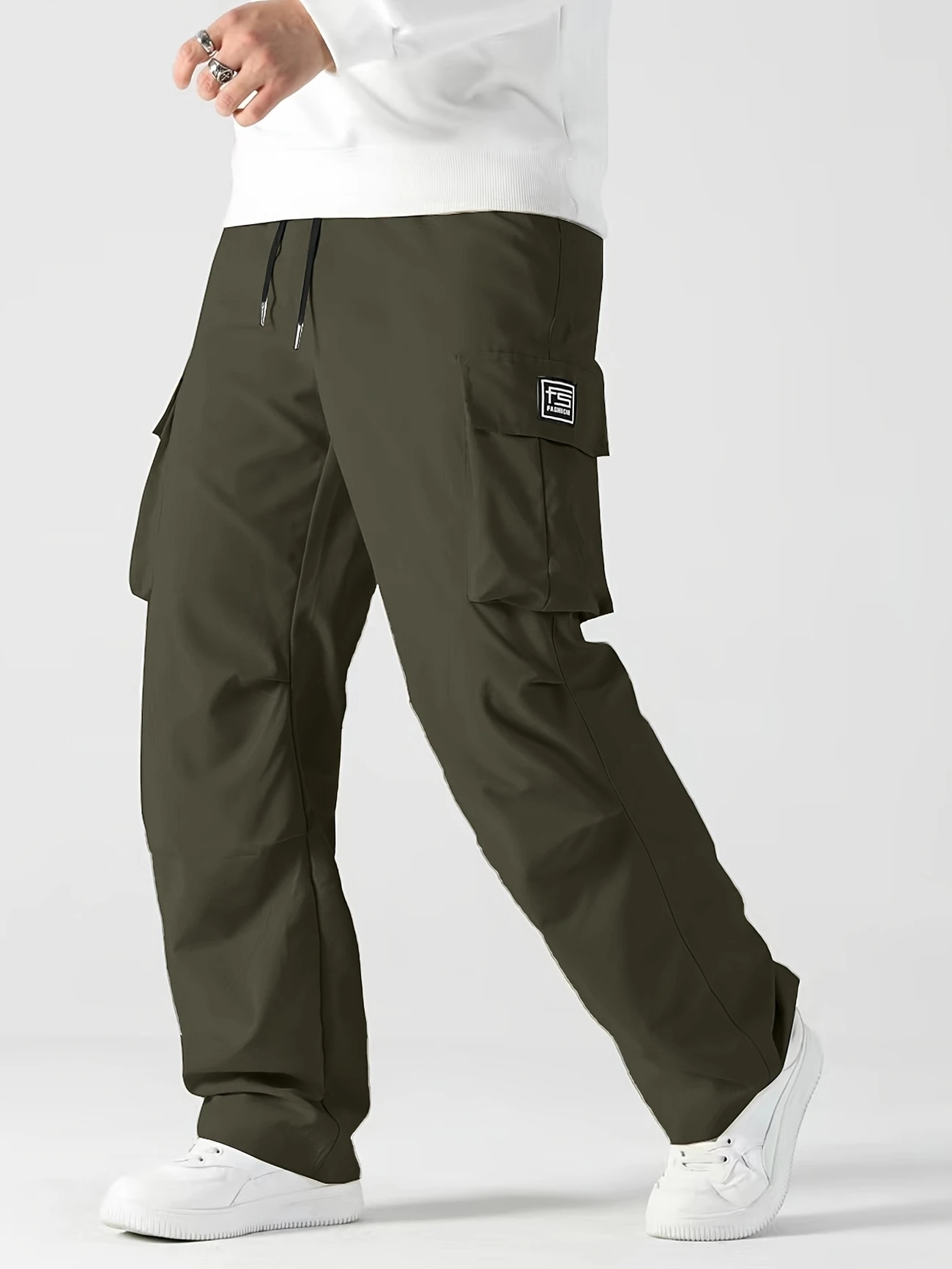 Calças Jogger Casuais Masculin - Cargo Jogger Pants avaliação e preço