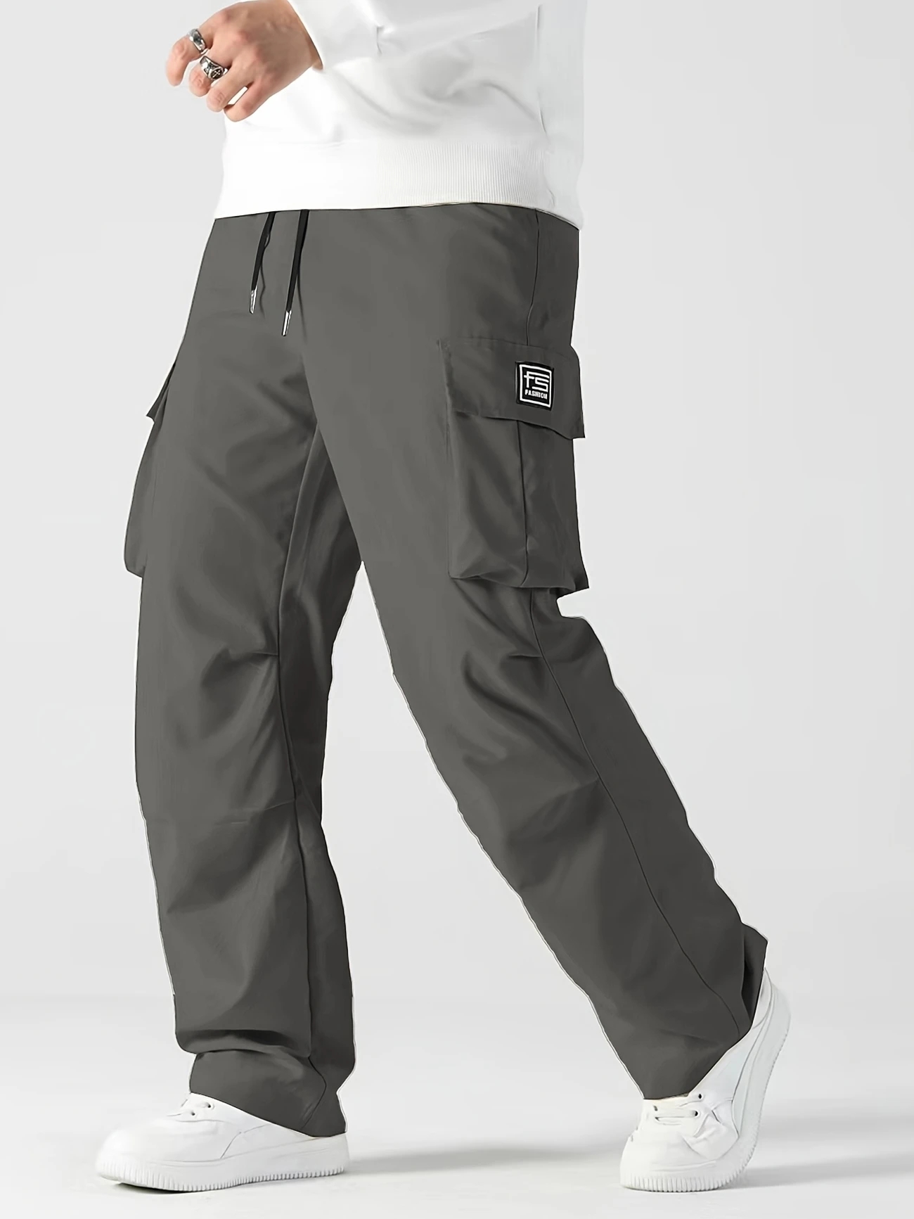 Calças Jogger Casuais Masculin - Cargo Jogger Pants avaliação e preço