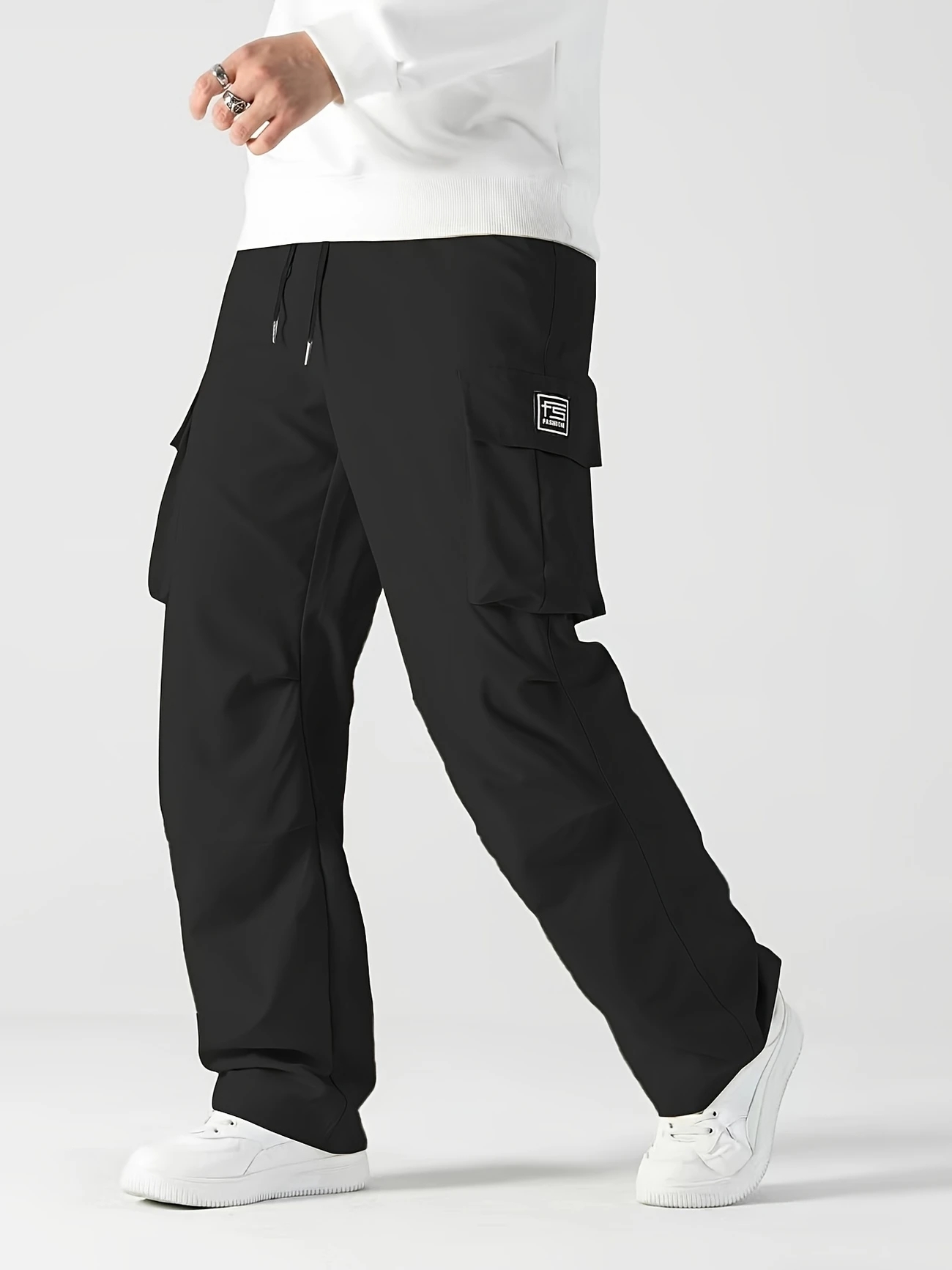 Calças Jogger Casuais Masculin - Cargo Jogger Pants avaliação e preço