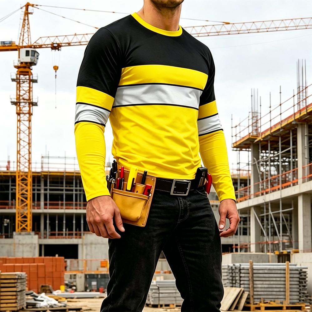 Camiseta Masculina de Manga Lo - Men Fashion Upper avaliação e preço